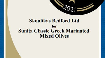 Great Taste Award - for Sunita Marinated Mixed Olives