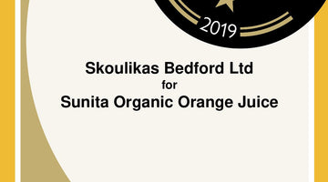 Great Taste Award Certificates – for Sunita Organic orange juice