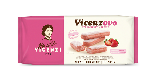 Matilde Vicenzi | Savoiardi |Strawberry Ladyfingers - 200g