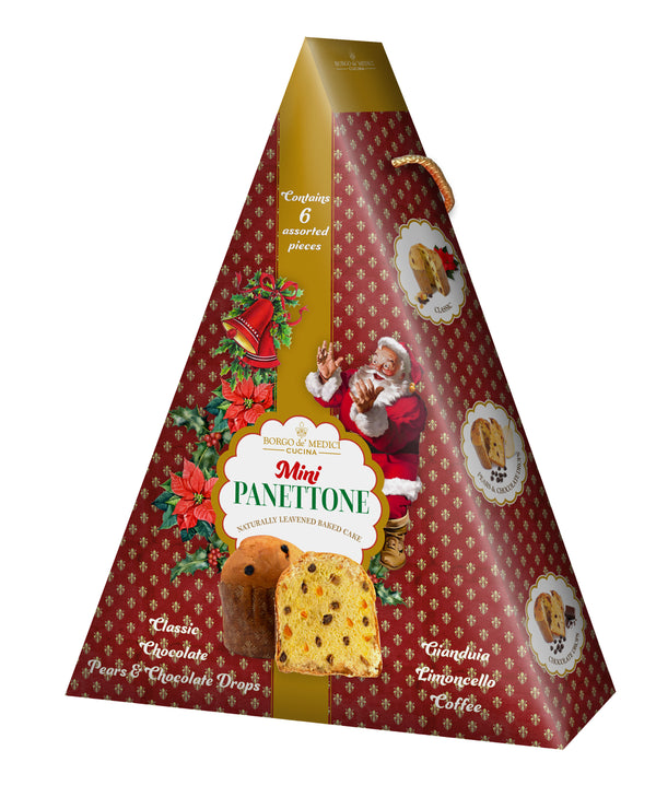 Assorted Pannettone Pyramid 600g