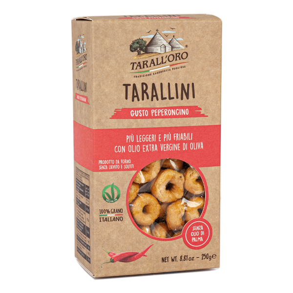 TARALL’ORO | Tarallini Chilli - Peperoncino- 250g