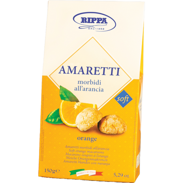 RIPPA | Soft Orange Amaretto Macaroons - 150g