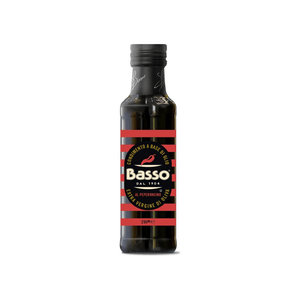 Basso Aromatic Oil & Chilli 1 x 25cl Bottle - Taste from the Med