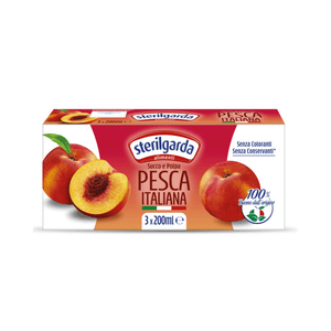 Sterilgarda Peach Nectar Juice 3x200ml - Taste from the Med