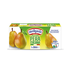 Sterilgarda Pear Nectar Juice 3x200ml - Taste from the Med