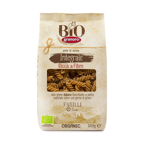 Granoro Organic Wholemeal Fusili 1 x 500g