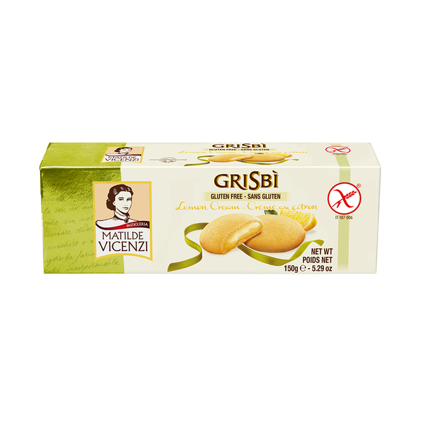 Vicenzi Gluten Free Grisbi Lemon 150g