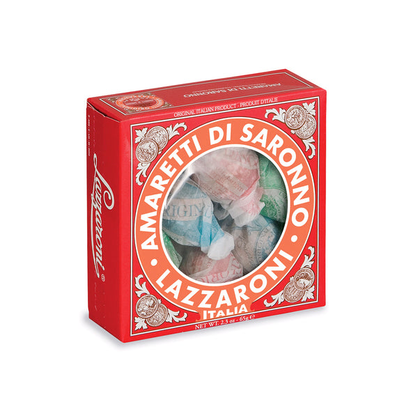 Lazzaroni Amaretti Small Window Box 65g