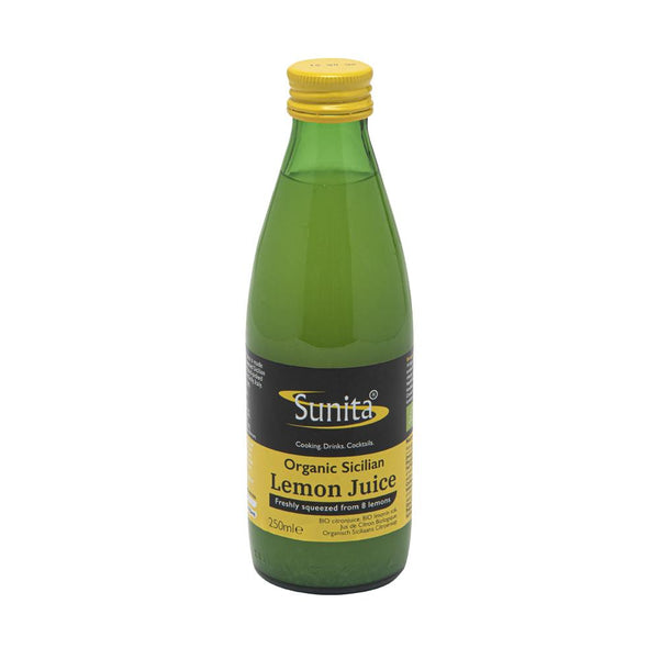 Sunita | Organic Lemon Juice - 250ml UBD 13/11/2024