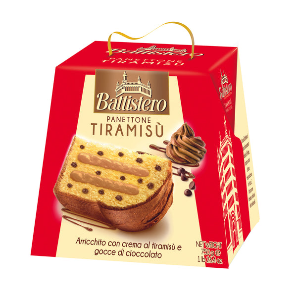 Battistero | Panettone Tiramisu & Chocolate - 750g