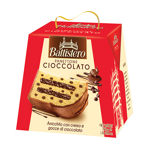 Battistero | Panettone Chocolate Cream and Drops- 750g