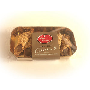 Crunchy Cannoli Gianduja Chocolate Hazelnut Cream 200g - Taste from the Med