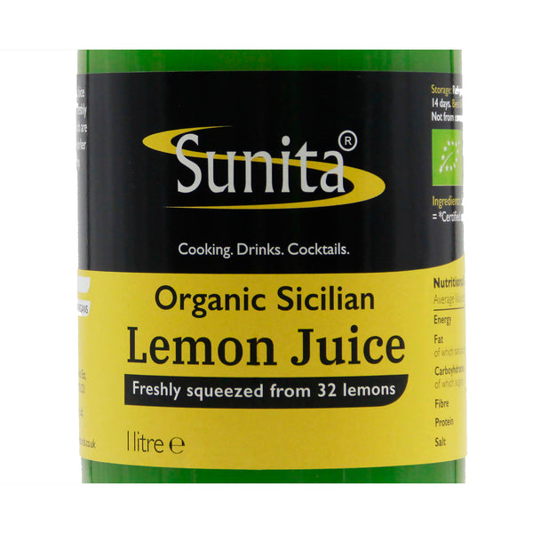 Sunita | Organic Lemon Juice - 1ltr