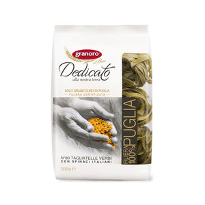 Granoro Dedicato Spinach Tagliatelle 500g - Taste from the Med