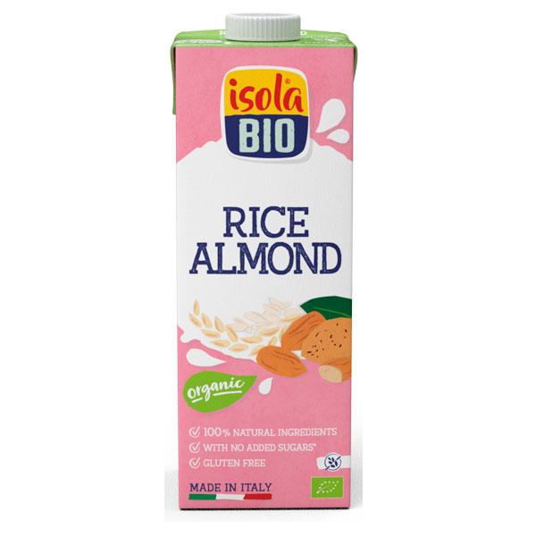 Isola Bio | Organic Rice & Almond Drink - 1Ltr