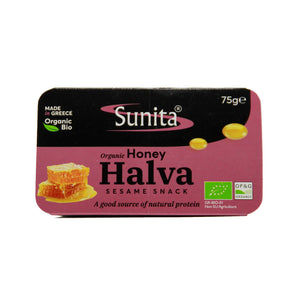Organic Honey Halva | Sunita Organic Honey Halva - 75g - Taste from the Med