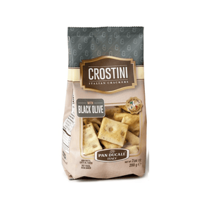 PanDucale | Crostini Black Olives - 200g - Taste from the Med