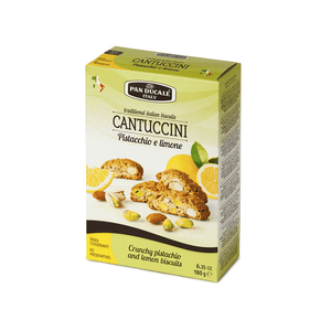 PanDucale | Pistacchio & Lemon Cantuccini - 180g - Taste from the Med