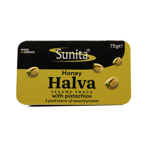 Pistachio Honey Halva | Sunita Honey Halva with Pistachios - 75g - Taste from the Med