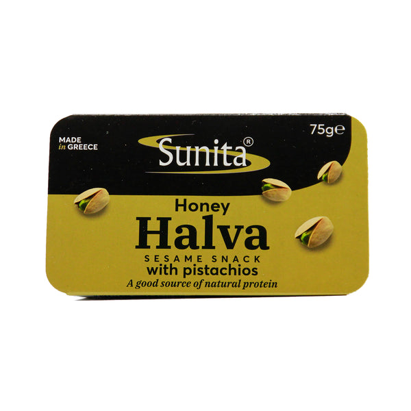 Pistachio Honey Halva | Sunita Honey Halva with Pistachios - 75g