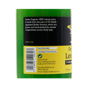 Sunita | Organic Lemon Juice - 1ltr - Taste from the Med